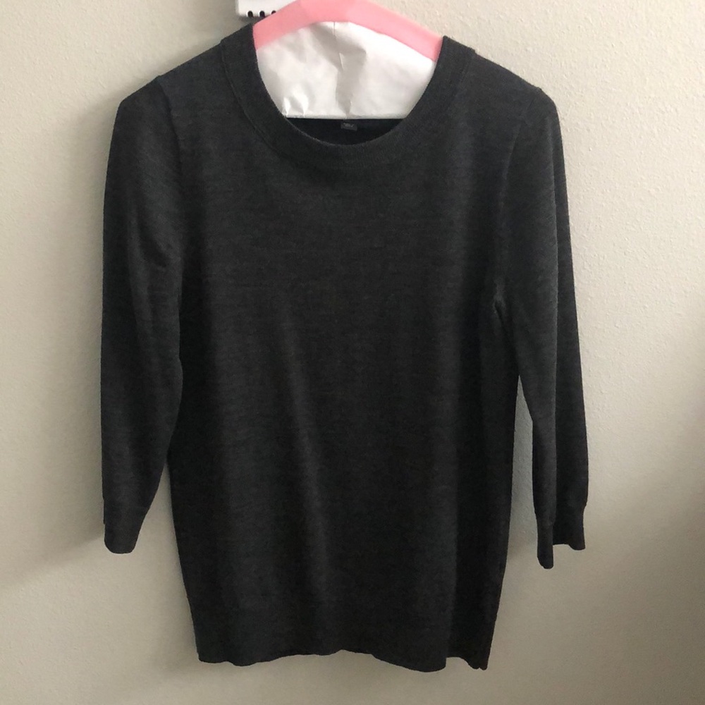 J.Crew heather grey Tippi sweater, Sz S